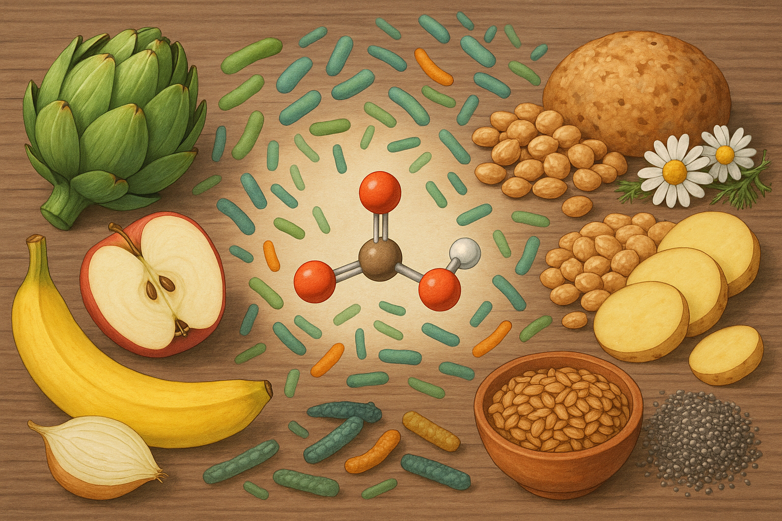 butirrato,drentox,illustrazione